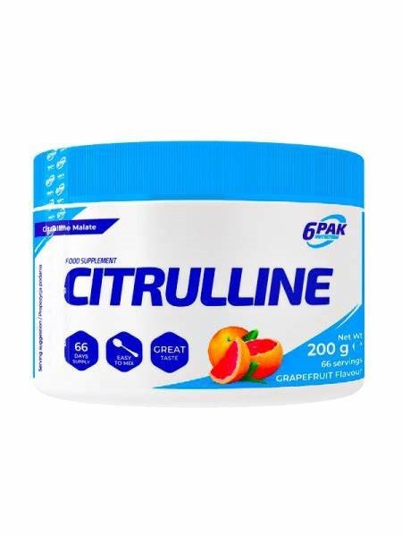 6PAK Citrulīns, greipfrūtu garša - 200 g