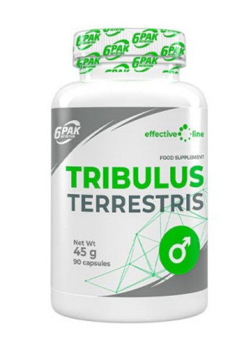 6PAK Tribulus Terrestris 210 mg - 90 kapsulių - Magnis.lt