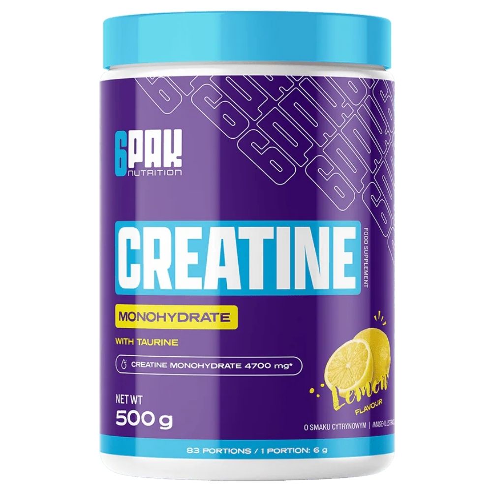 6PAK Citrinų kreatino monohidratas - 500 g - Magnis.lt