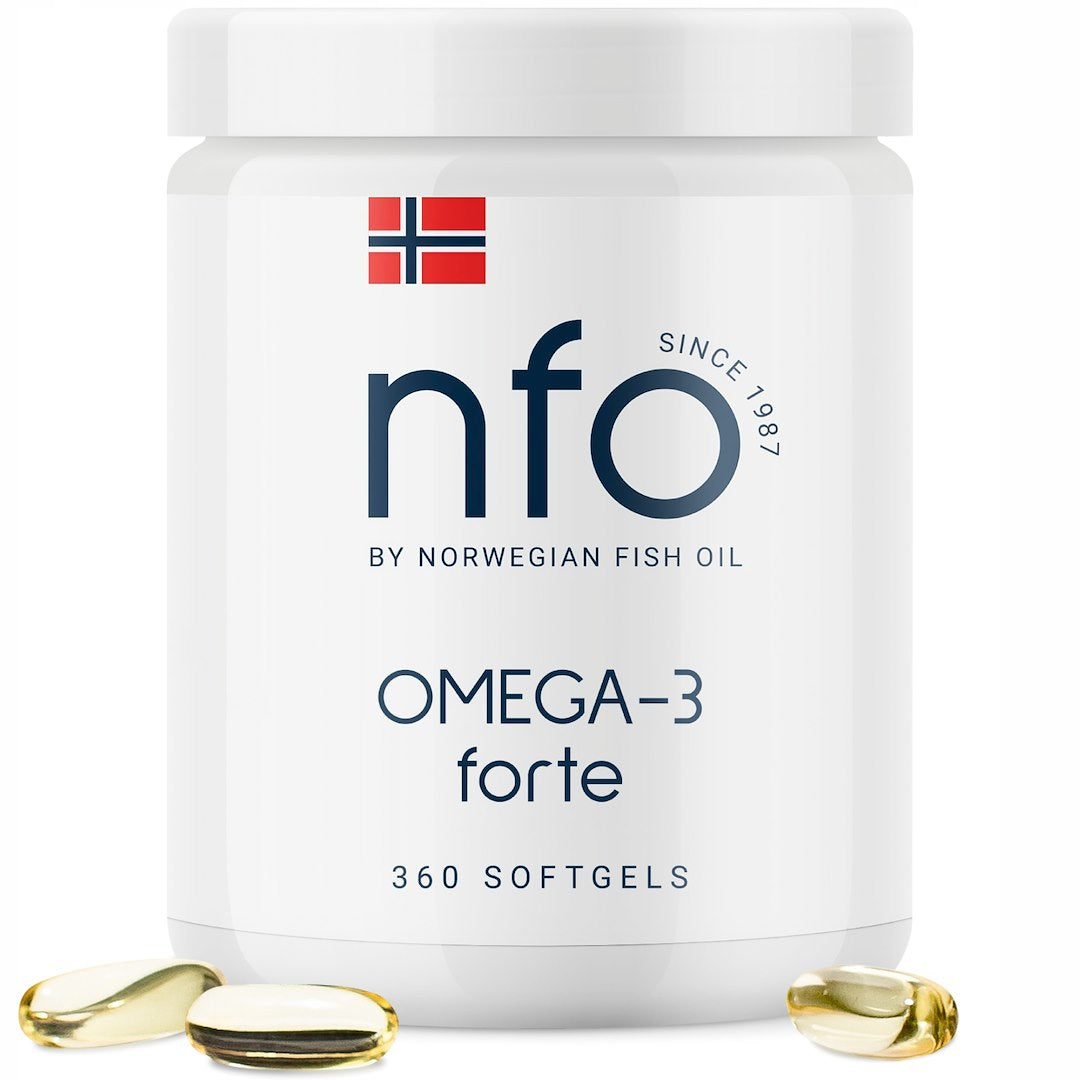 NFO Omega-3 Forte 360 mīkstās kapsulas
