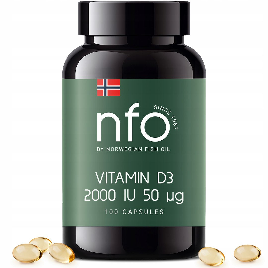 NFO D3 vitamīns 2000 SV 100 kapsulas