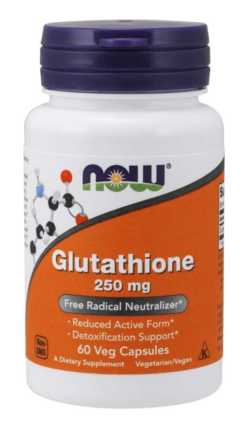 NOW FOODS Glutations 250 mg 60 kapsulas