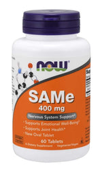 Now Foods SAMe - S-adenozil-L-metionīns 400 mg 60 tabletes