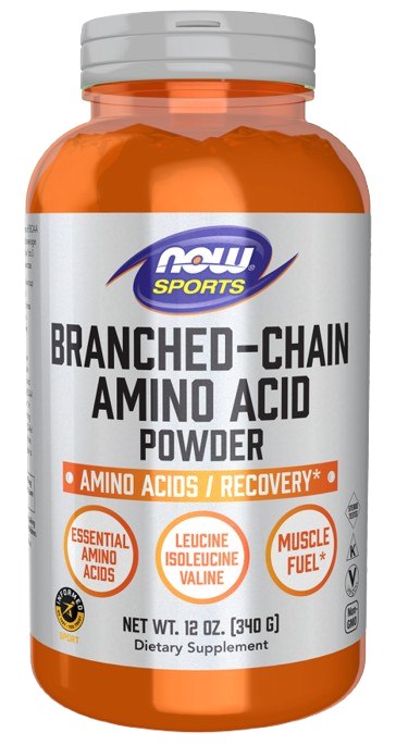 Now Foods sazaroto zaro aminoskābju pulveris - BCAA Sport dabīgais aromāts 340 g
