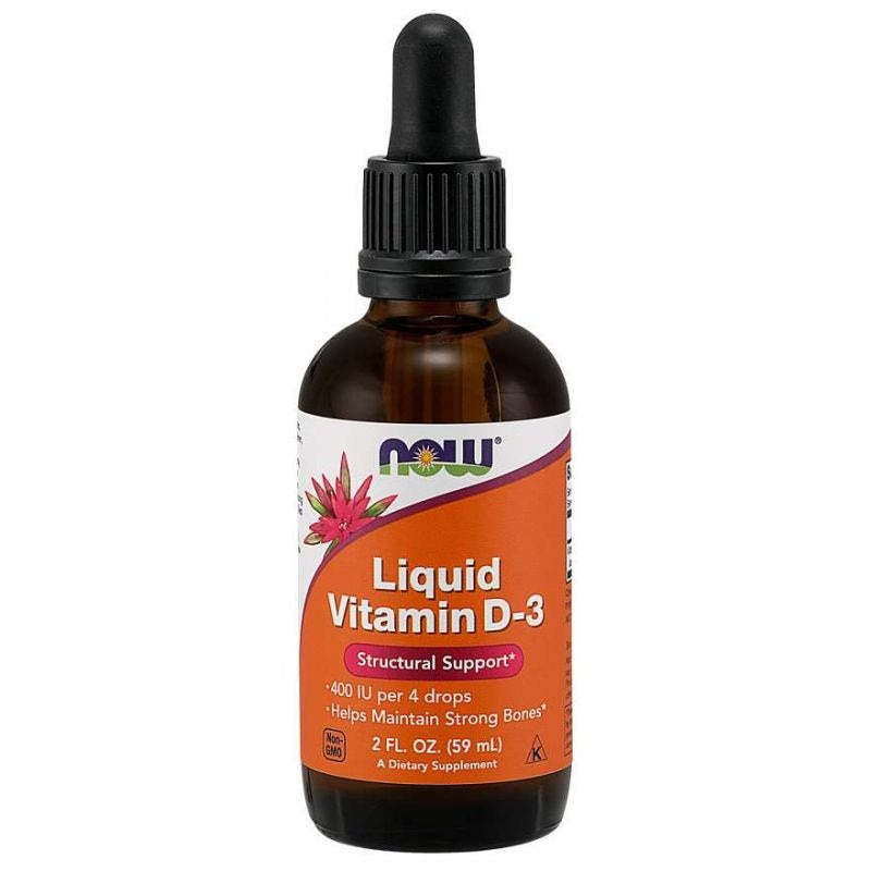 Now Foods D3 vitamīns 400 SV MCT 59 ml