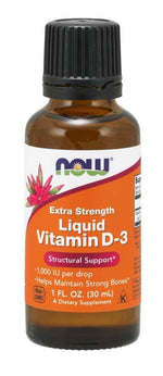 Now Foods D3 vitamīns 1000 SV MCT 30 ml