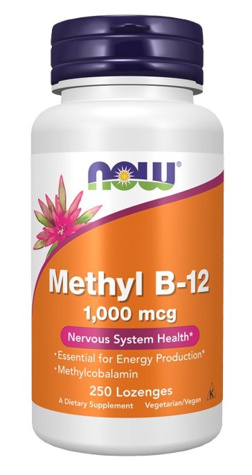 Now Foods Methyl B-12 1000 mcg 250 tabletes