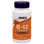 „Now Foods“ vitamīna B12 1000 mcg un folijskābes 100 mcg pastilas 250 tabletes