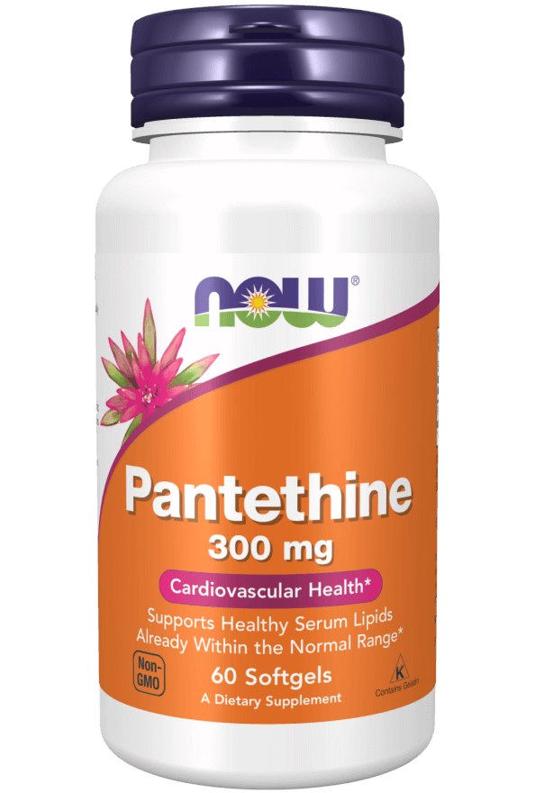 Now Foods Pantetīns 300 mg 60 kapsulas
