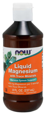 NOW FOODS Magnija šķidrums 237 ml