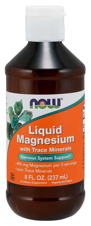 NOW FOODS Magnija šķidrums 237 ml