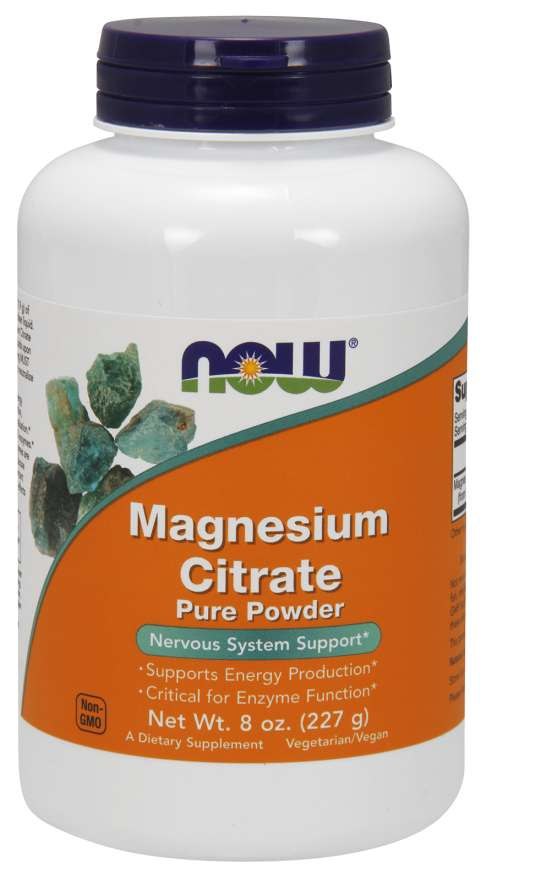 NOW FOODS Magnija citrāts 227 g