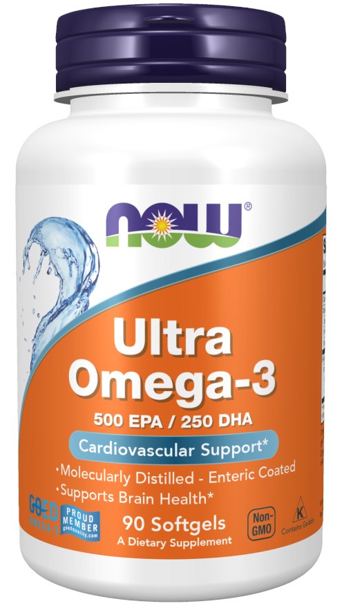 Now Foods "Ultra Omega-3" 1000 mg 90 kapsulas