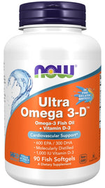Now Foods Ultra Omega 3-D, 90 kapsulas