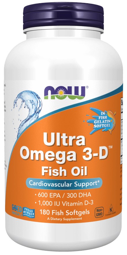 Now Foods Ultra Omega 3-D 180 kapsulas