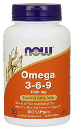 Now Foods Omega 3-6-9, 100 kapsulas