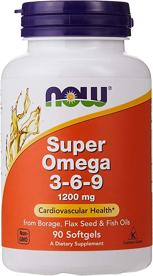 Now Foods "Super Omega 3-6-9" 90 kapsulas