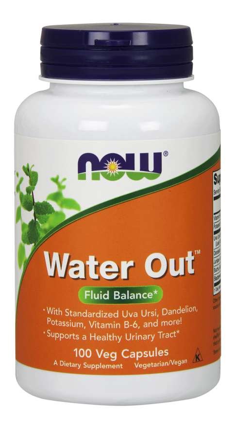 Now Foods Water Out - urīnceļu atbalsts 100 kaps.