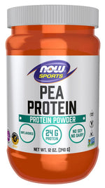 Now Foods zirņu proteīna pulveris bez garšas – zirņu proteīna izolāts 340 g