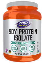 Now Foods sojas proteīns bez garšas – sojas proteīna izolāts dabīga garša 907 g