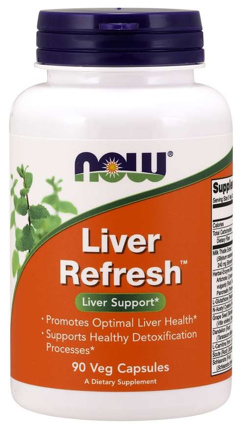 NOW FOODS Liver Refresh 90 kapsulių - Magnis.lt