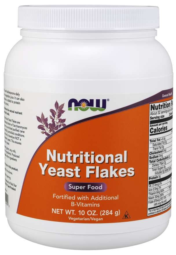 Now Foods uztura rauga pārslas 284 g