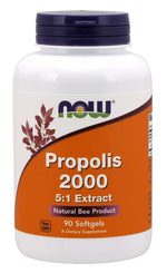 Now Foods Propolis 2000 — ekstrakts 5:1 90 kapsulas