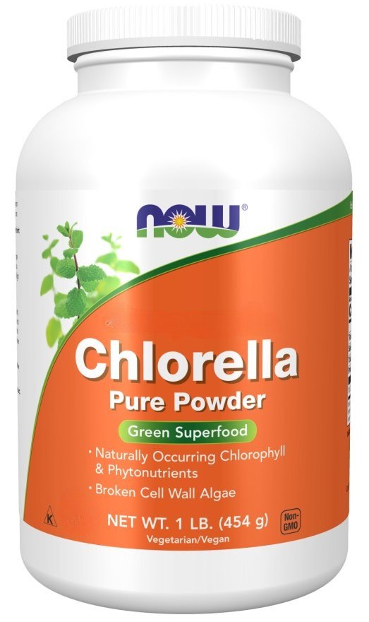 Now Foods hlorellas pulveris – hlorellas pulveris 454 g