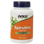 NOW FOODS Spirulīna 500 mg 200 tabletes