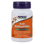 NOW FOODS 4x6 Acidophilus – Probiotika 4 miljardi acidophilus 60 kapsulas