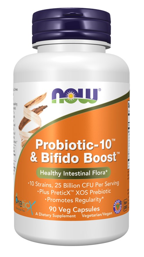 Now Foods probiotikas-10 un bifido piedeva – 25 miljardi 90 kapsulas