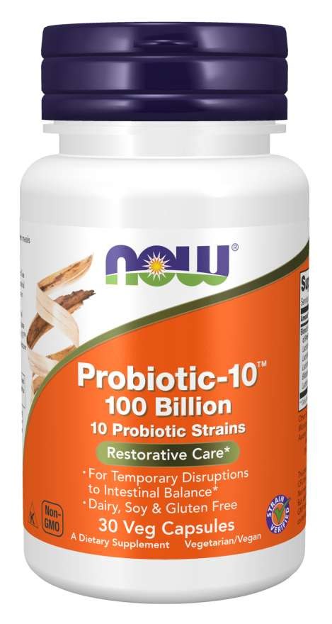 Now Foods Probiotic-10 - 100 miljardi 30 kapsulas