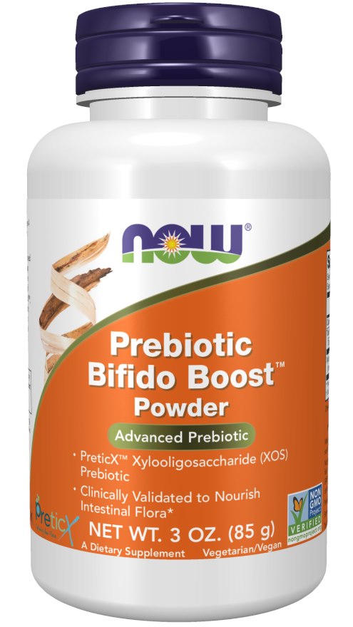 Now Foods prebiotiskais bifido papildinājums 85 g