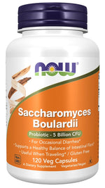 Now Foods probiotikas Saccharomyces Boulardii 120 kapsulas