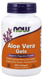 NOW FOODS alvejas želeja – alvejas koncentrāts no alvejas lapām 200:1 250 kaps.