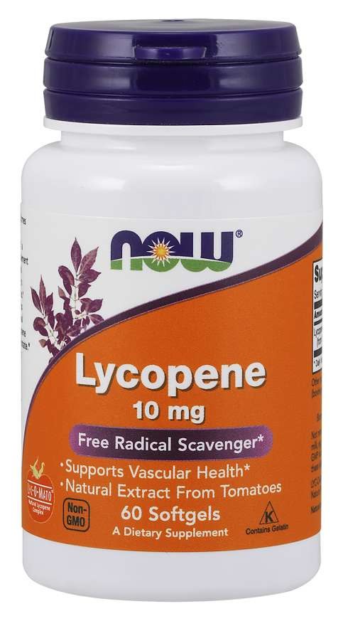 NOW FOODS Likopēns Likopēns 60 kapsulas