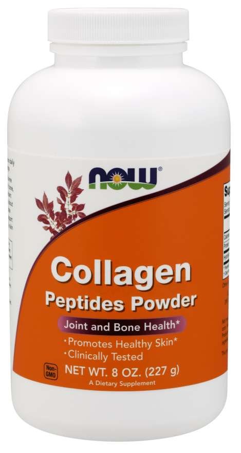 NOW FOODS kolagēna peptīdu pulveris 227 g