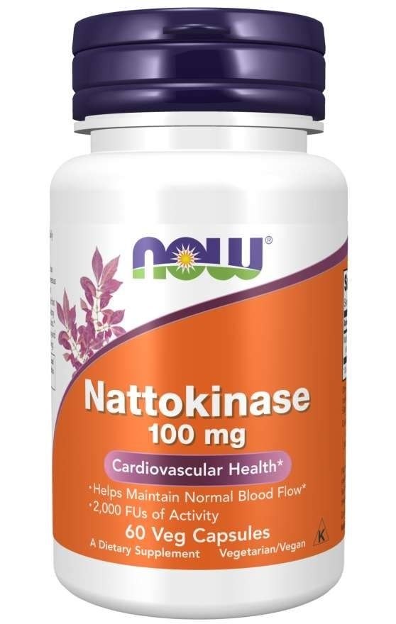 Now Foods Natokināze 60 kapsulas