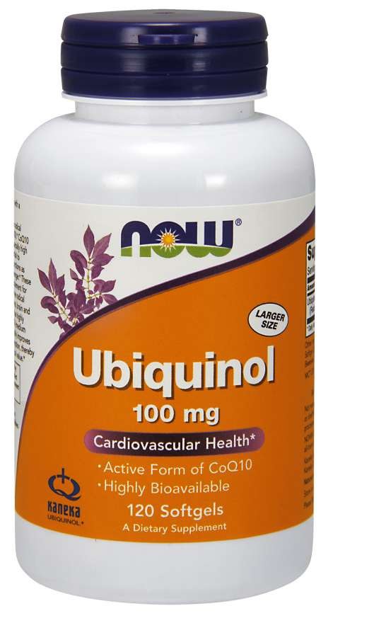 Now Foods Ubiquinol - Q10 koferments 100 mg 120 kapsulas