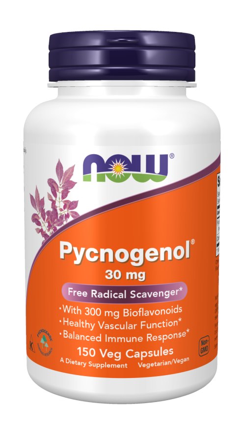 Now Foods Pycnogenol 30 mg 150 kapsulas