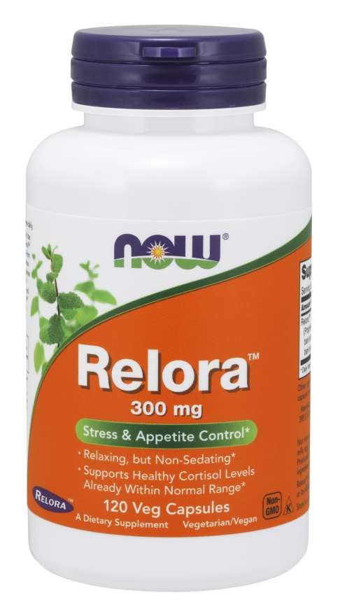Now Foods Relora 300 mg 120 kapsulas