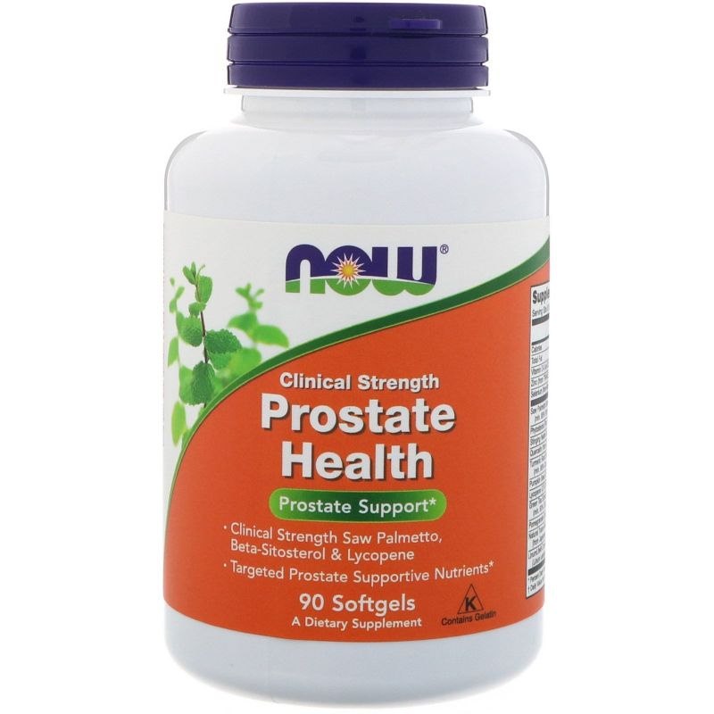 NOW FOODS Klīniskā prostatas veselība – prostatas komplekss, 90 kapsulas