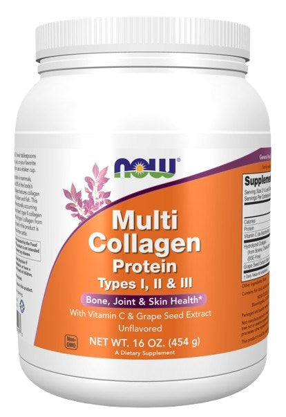 Now Foods daudzfunkcionāls kolagēna proteīns 454 g
