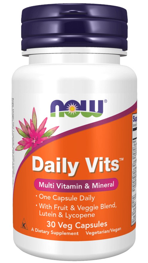 NOW FOODS Daily Vits - vitamīni un minerālvielas 30 kapsulas