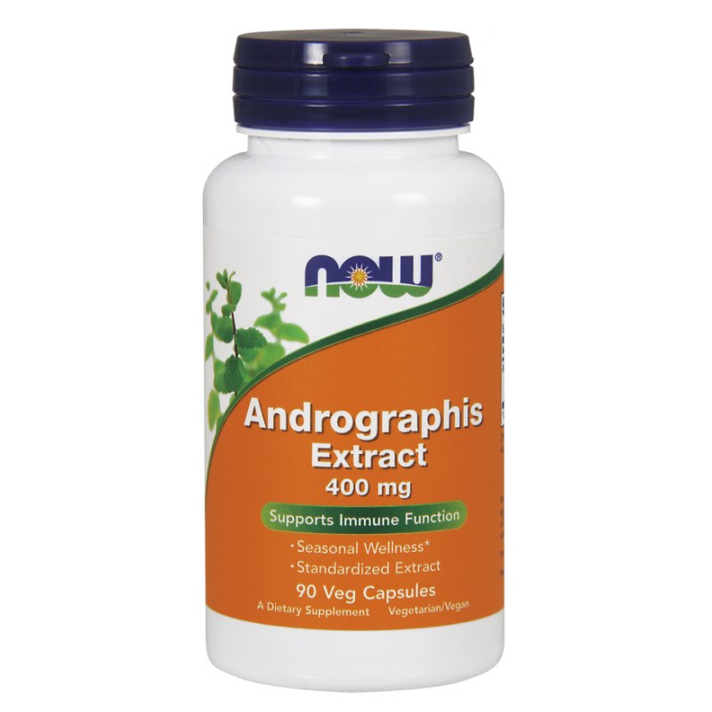 NOW FOODS Andrographis 400 mg 90 kapsulas
