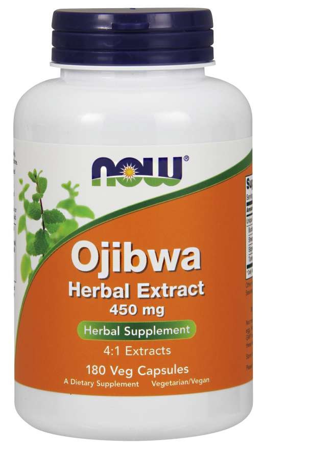 „Now Foods“ Odžibvų ekstraktas 450 mg 4:1 180 kapsulių