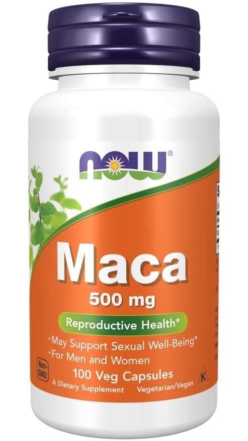 NOW FOODS Maca sakne 500 mg 100 kapsulas