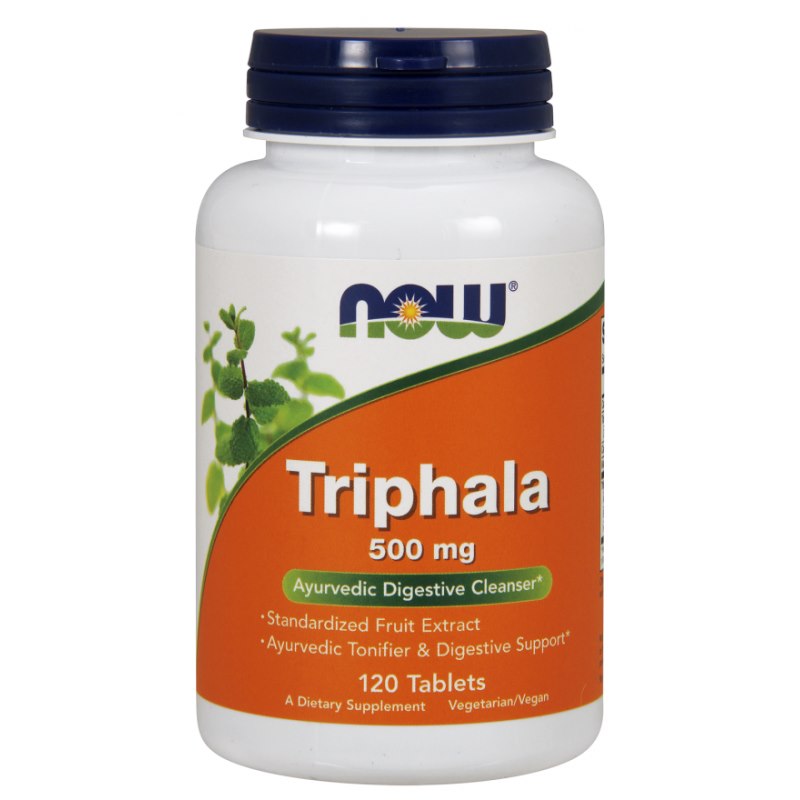 „Now Foods“ trifalos auglių 500 mg, 120 tablečių