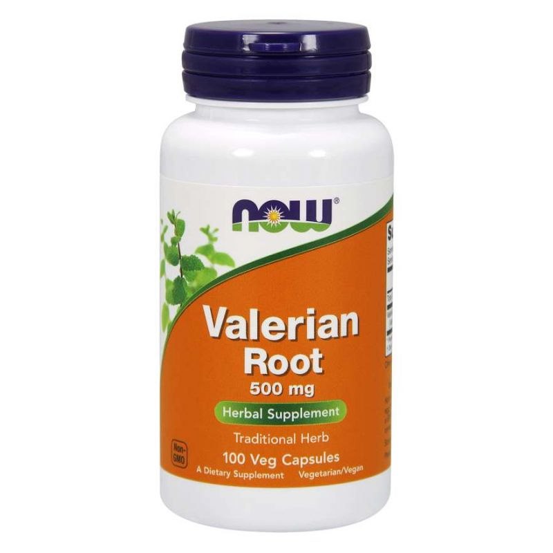 Now Foods Baldriāna sakne 500 mg 100 kapsulas