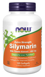 Now Foods silimarīns - silimarīns no piena dadža 120 kaps.